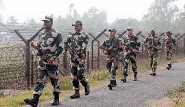 भारत-पाक सरहद पर BSF का हाई अलर्ट