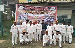 PWD स्पोर्ट्स क्लब द्वारा आयोजित क्रिकेट टूर्नामेंट