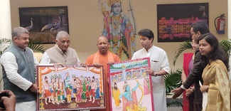 42वें रामायण मेला के पोस्टर का मुख्यमंत्री ने किया विमोचन